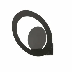 Wandleuchten|FABAS LED-Wandleuchte Hector Schwarz