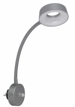 Wandleuchten|Globo LED-Wandleuchte Lehovo Silber