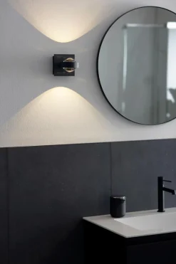Wandleuchten|SCHÖNER WOHNEN-Kollektion LED-Wandleuchte Lense Schwarz