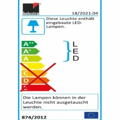 Spiegelleuchten|Wandleuchten|Helestra LED-Wandleuchte Loom Chrom