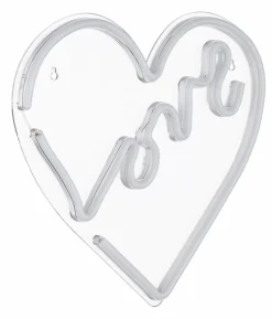 Globo Wandleuchten-LED-Wandleuchte Love Bunt