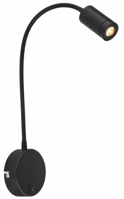 Globo Wandleuchten-LED-Wandleuchte Milly Schwarz
