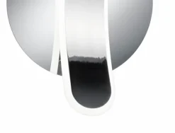 Wandleuchten|Reality Leuchten LED-Wandleuchte Parma Chrom