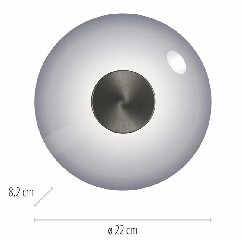 LED-Wandleuchte Pure Vitrum<Neuhaus PURE New