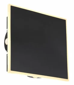 Wandleuchten|Globo LED-Wandleuchte Saidy Schwarz