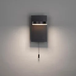 Paul Neuhaus Spots & Strahle|Wandleuchten-LED-Wandleuchte Sileda Anthrazit