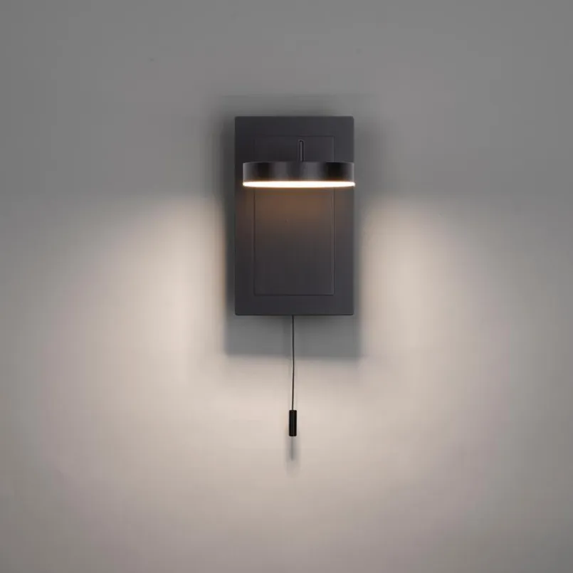 Paul Neuhaus Spots & Strahle|Wandleuchten-LED-Wandleuchte Sileda Anthrazit