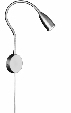 Fischer & Honsel Wandleuchten-LED-Wandleuchte Sten Silber