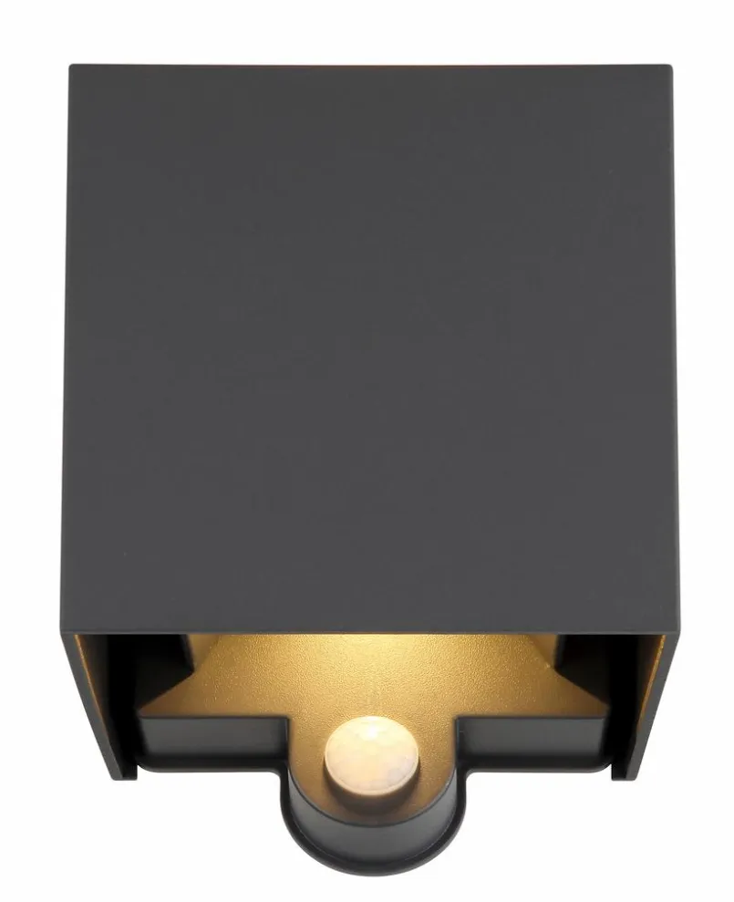 Außenwandleuchten|Globo LED-Wandleuchte Veronika Schwarz