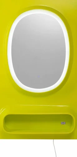 KARE X KARIM RASHID Wandspiegel-LED-Wandspiegel Aero LED Grün