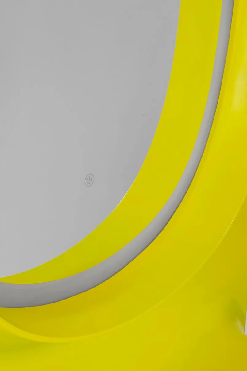 KARE X KARIM RASHID Wandspiegel-LED-Wandspiegel Aero LED Grün