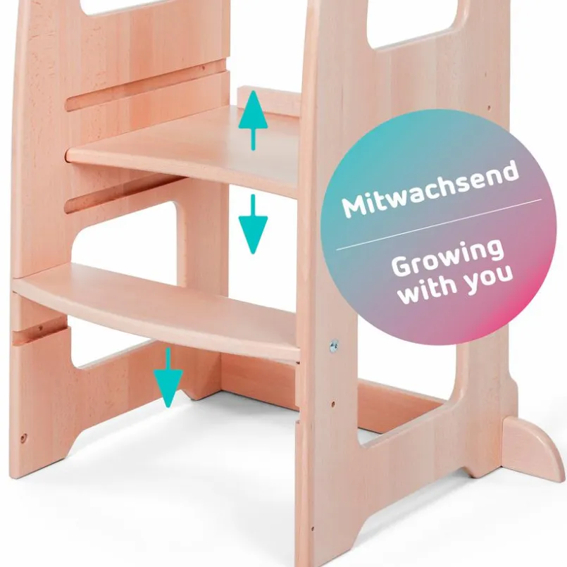 Hochstühle|Hochstühle|babybay Lernturm Littlefoot Natur