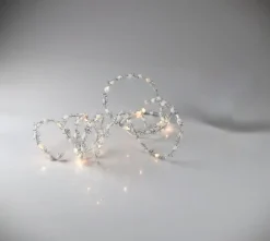 DesignLive Lichterketten-Lichterkette Fluffy Silber