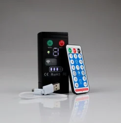 DesignLive Lichterketten-Lichterkette Powerbank Schwarz