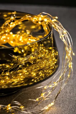DesignLive Lichterketten-Lichterkette Regen Silber