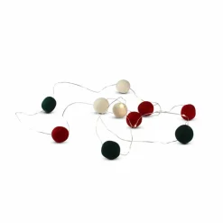 Lichterketten|DesignLive Lichterkette Wolle Bunt