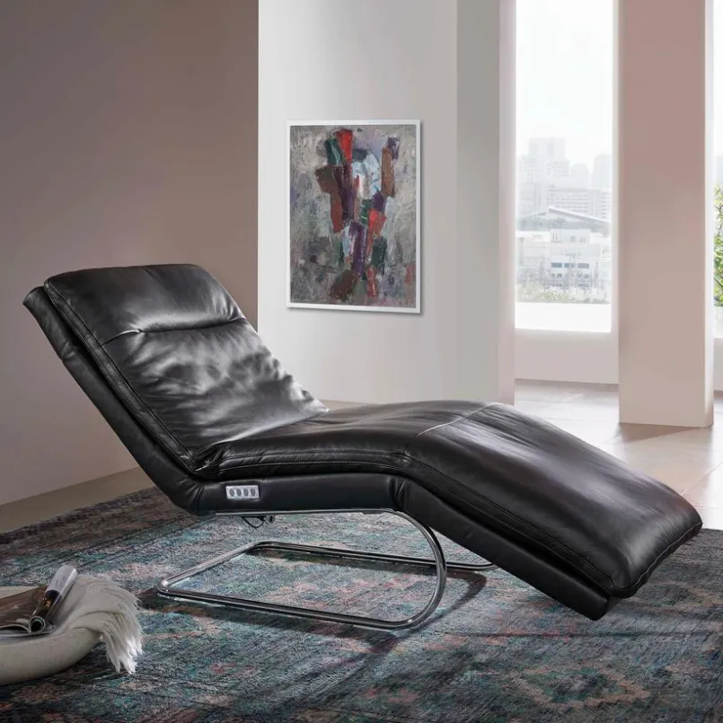Willi Schillig Relaxliegen|Relaxliegen-Liege 47001 daily dreams Nachtschwarz
