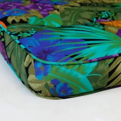 Gartenstuhl-Auflagen-Liegen-Auflage Jungle 65 x 200 cm Grün