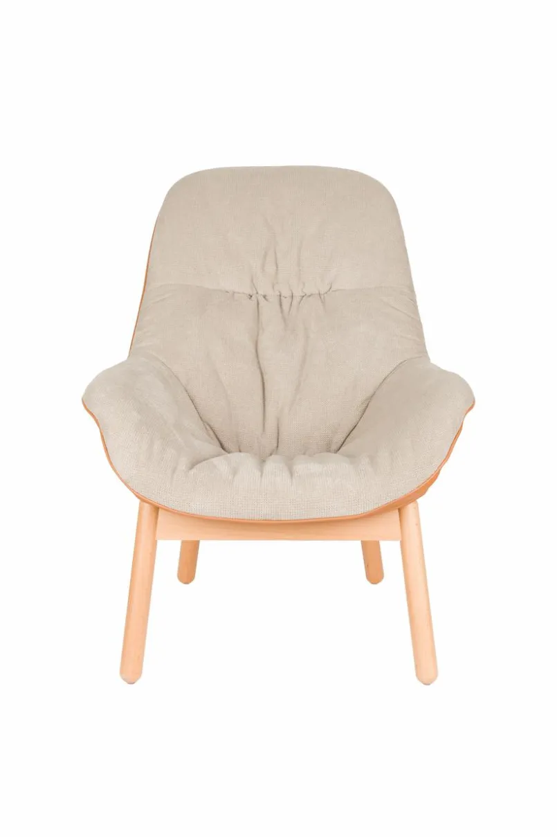 Zuiver Sessel-Longchair Duke Orange