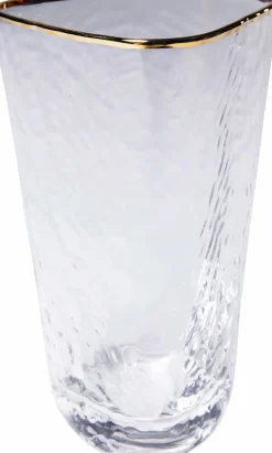KARE DESIGN Gläser-Longdrinkglas Hommage Gold