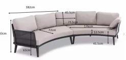 Lounge 2tlg. Bisano< New