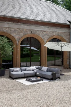 SCHÖNER WOHNEN-Kollektion Gartensofas|Loungesofas-Lounge-Eckmodul Vlieland Grey