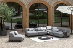 SCHÖNER WOHNEN-Kollektion Gartensofas|Loungesofas-Lounge-Eckmodul Vlieland Grey