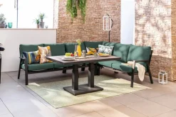 Loungesessel-Lounge-Element Lyon Petrol