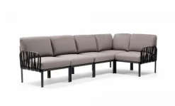 Loungemöbel-Sets|Nardi Loungemöbel Komodo 5 5tlg., Acryl Grau