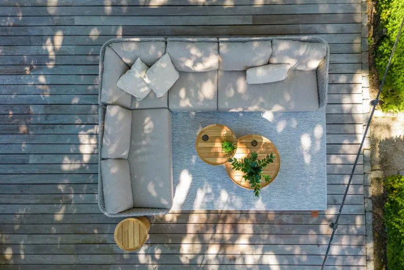 4 SEASONS OUTDOOR Loungemöbel-Sets-Loungemöbel Set Casanova 3tlg. Beige