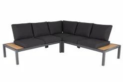 Loungemöbel-Sets|Brafab Loungemöbel Set Elora 3 tlg. Schwarz