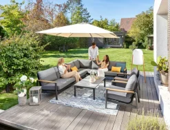 Loungemöbel Set Santorini 4 tlg.<Segarda