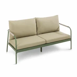 Loungemöbel-Sets-Loungemöbel Set Alba 4-tlg. Grün