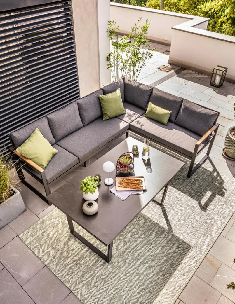 Loungemöbel Set Desulo 3tlg.< Discount