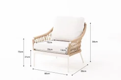 Loungemöbel Set Mykonos 4-tlg.<Segarda Online