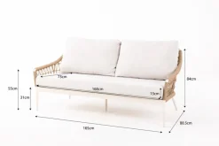 Loungemöbel Set Mykonos 4-tlg.<Segarda Online