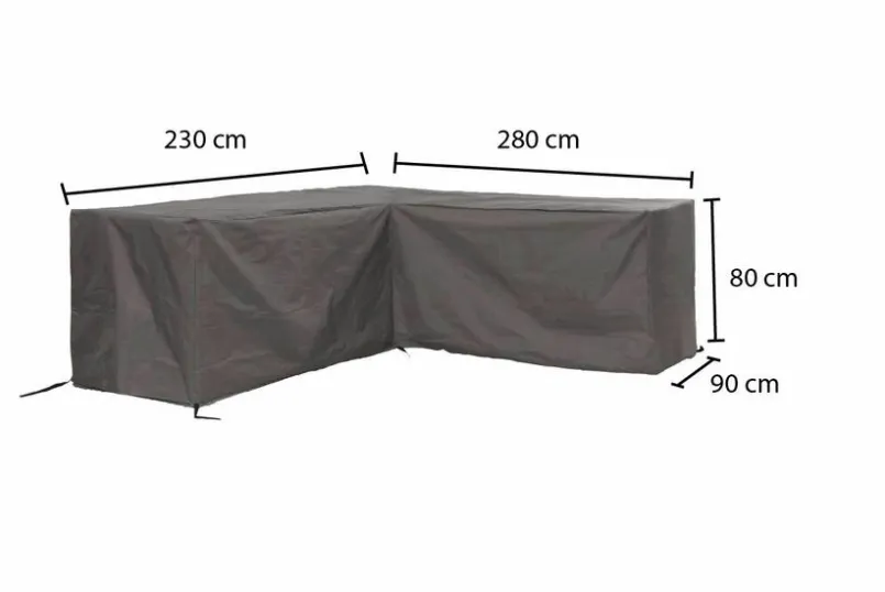 Schutzhüllen|Winza Outdoor Covers Lounge-Schutzhülle 230 x 80 x 280 cm Grau