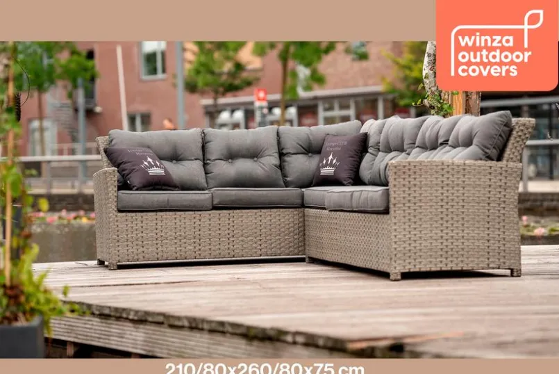 Schutzhüllen|Winza Outdoor Covers Lounge-Schutzhülle 260 x 75 x 210 cm Grau