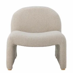 Sessel|DAHEIM Loungesessel Neel Cremeweiß
