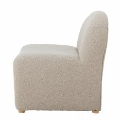 Sessel|DAHEIM Loungesessel Neel Cremeweiß