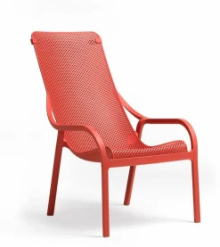 Loungesessel|Nardi Loungesessel Net Lounge Koralle