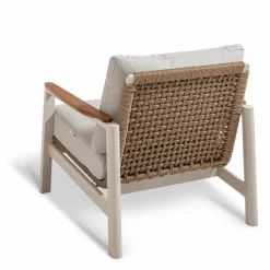 Loungesessel|Segarda Loungesessel Gestell aus Aluminium in Beige