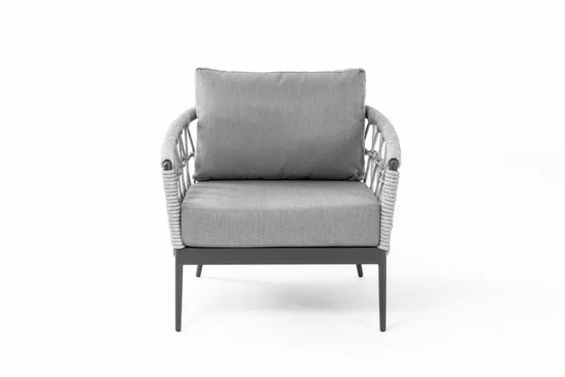 Segarda Loungesessel-Lounge-Sessel Muses Classic Silber