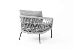 Segarda Loungesessel-Lounge-Sessel Muses Classic Silber