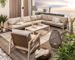 Loungeset 4 tlg. Santorini Loungeset 4 tlg.<Segarda Clearance