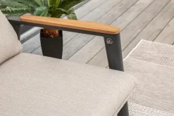 Gartenstühle|Gartensessel| Lounge-Sofa Salines 2-Sitzer Natur / Beige