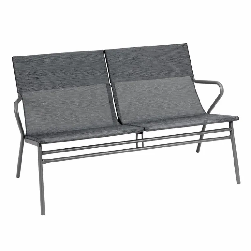 Gartensofas|Loungesofas|Lafuma Mobilier Lounge-Sofa Vence Obsidian