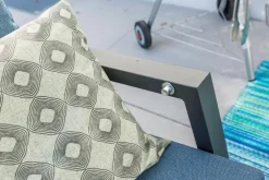 Gartensofas|Loungesofas-Lounge-Sofa Deluxe Lounge Alu Blau