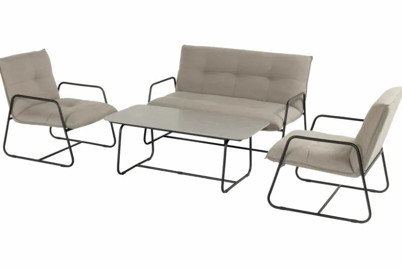 Gartensofas|Loungesofas|SCHÖNER WOHNEN-Kollektion Lounge-Sofa Fontein Carbon