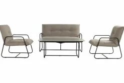 Gartensofas|Loungesofas|SCHÖNER WOHNEN-Kollektion Lounge-Sofa Fontein Carbon